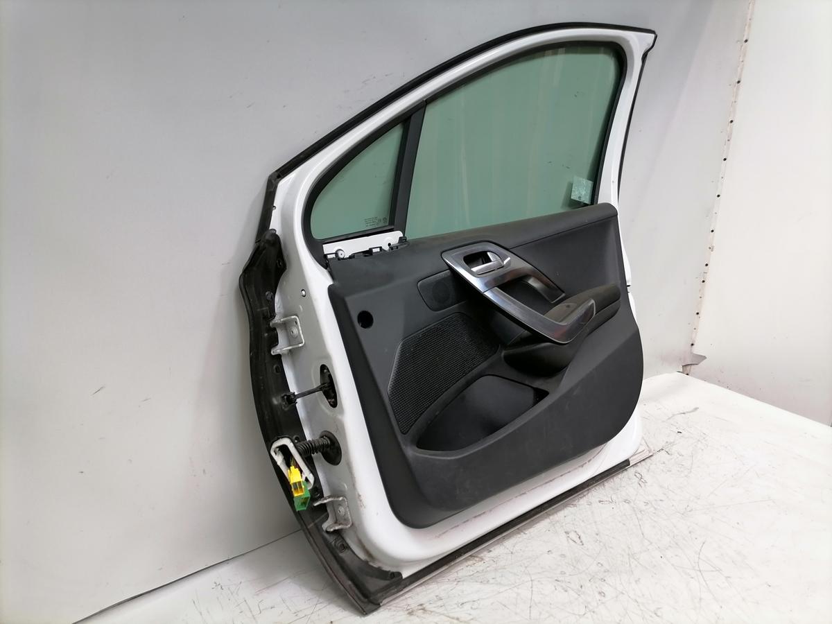 Peugeot 2008 original T&uuml;r vorn rechts KWE Wei&szlig; Rohbau Bj.2014
